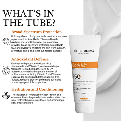 Age-Defense Sunscreen SPF 50+ | All Skin Types